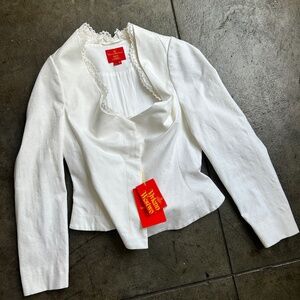 Vivienne Westwood 1,340$ Red Label New w/ Tags Beautiful Embellished Jacket